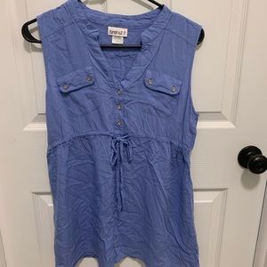 Cinchable Maternity Blouse